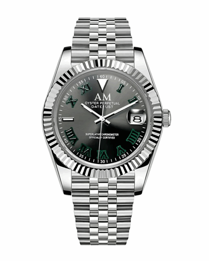 datejust wimbledon mod seiko nh35 watchmod am
